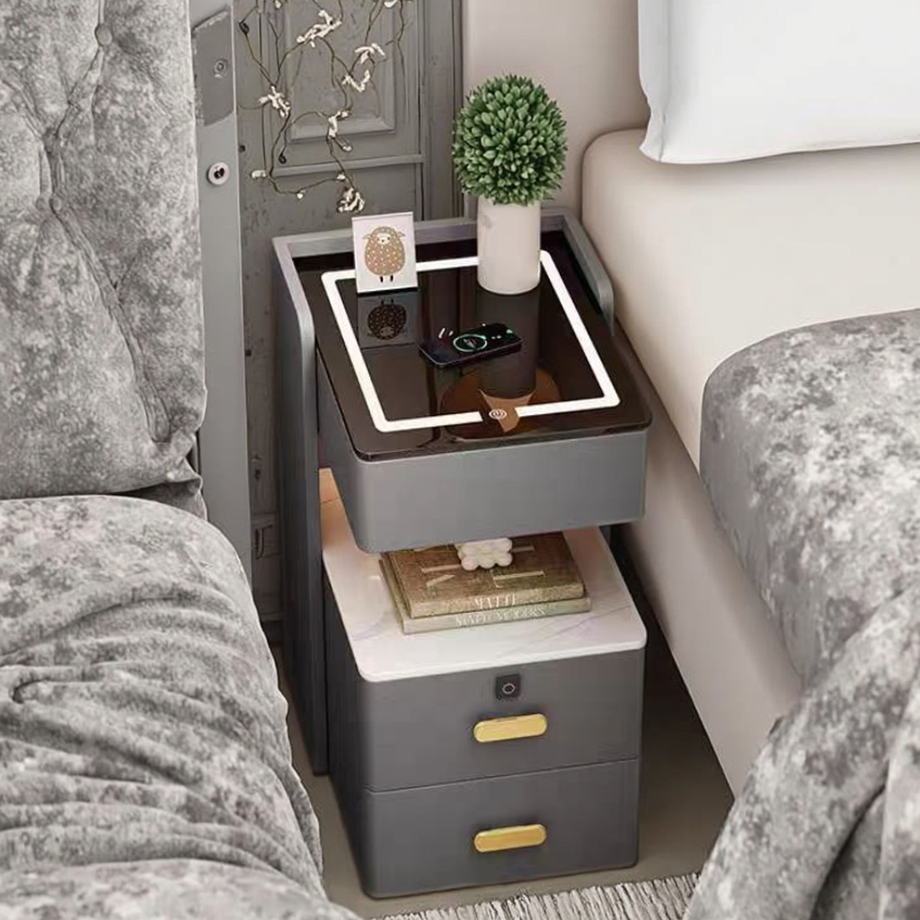 Smart Home Simple - Small Smart Bedside Cabinet, Simple and