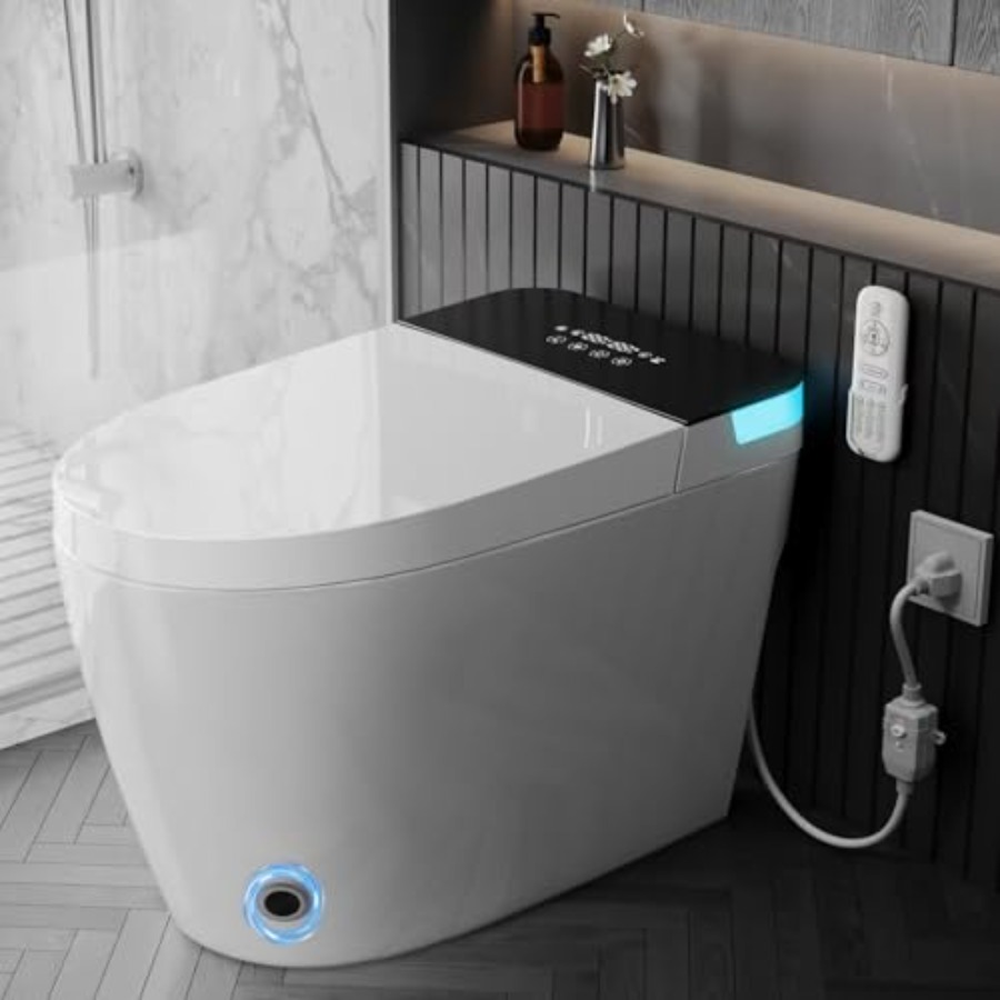 Smart Home Remote - Bathroom smart toilet with heated seat,