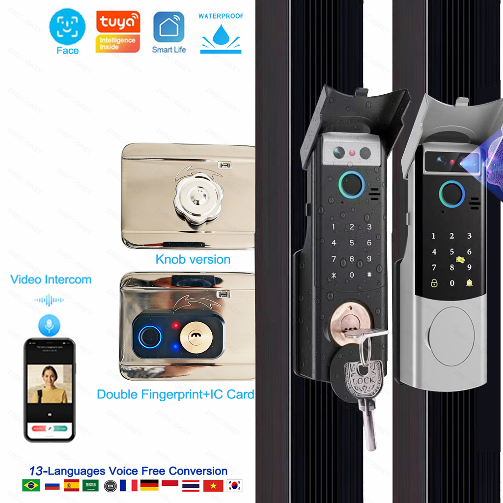 Smart Home Video Doorbell App - Waterproof Smart Lock Remote APP Video