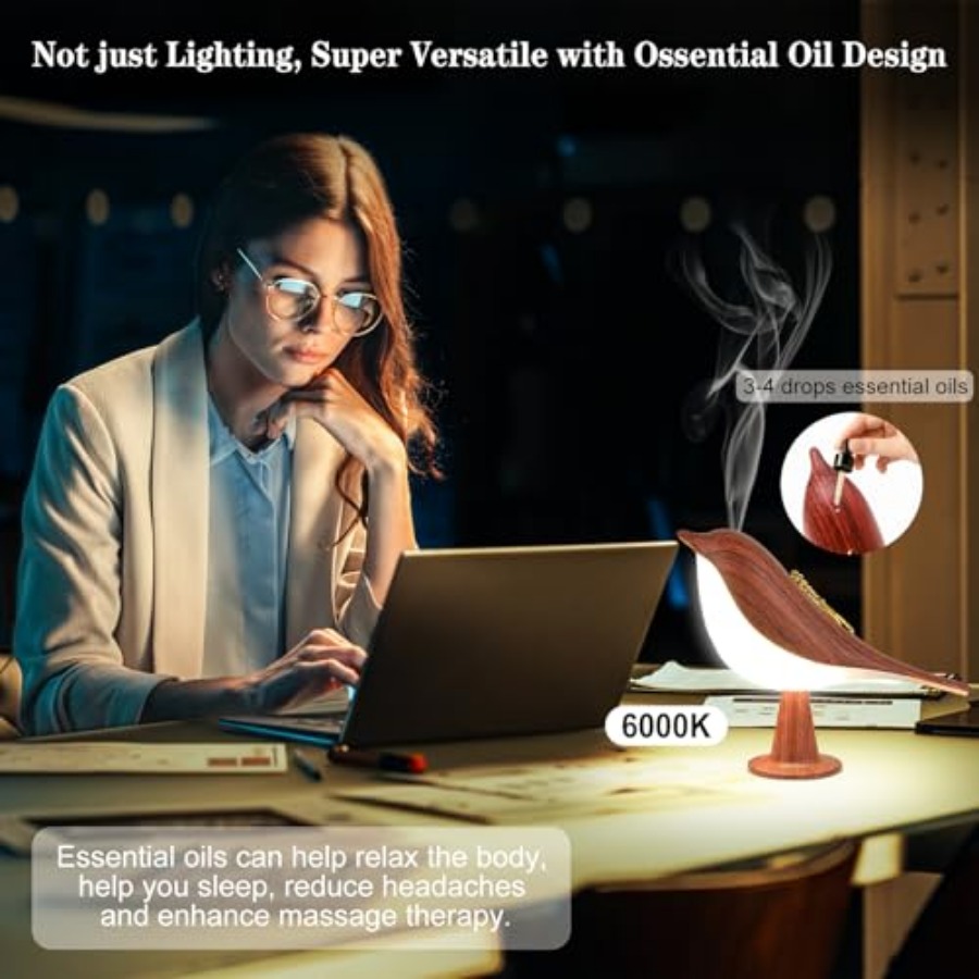 Small Table Lamp, Bird Lamp wi - مراجعة Temperature Sensor وسعره