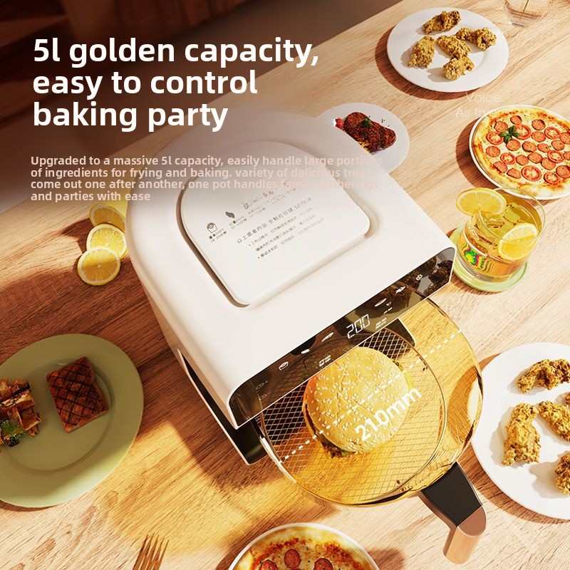 Visual air fryer, home smart v - مراجعة Smart Home Oven وسعره