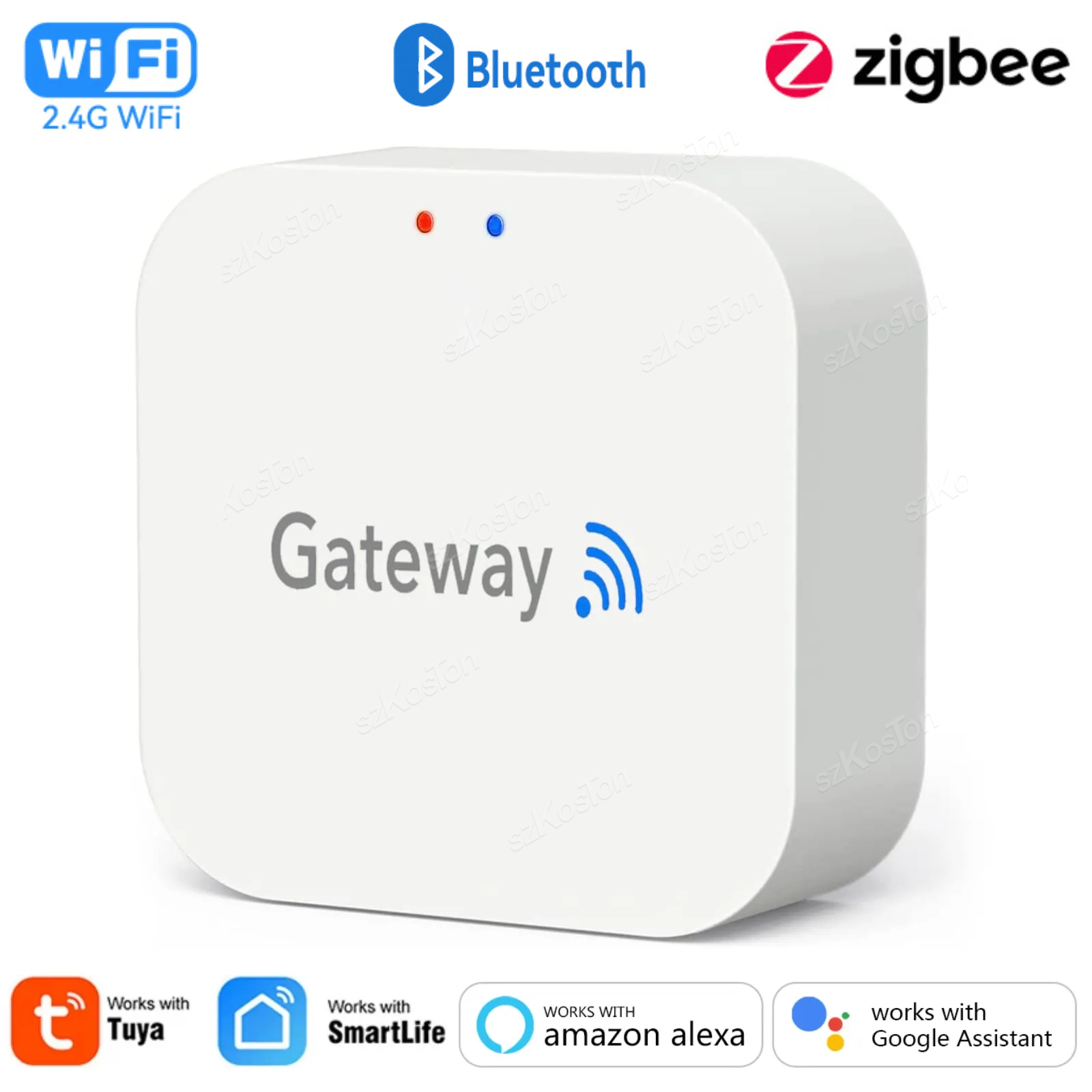 Tuya Smart Life Multi-mode Gat - مراجعة Smart Home Zigbee Gateway وسعره