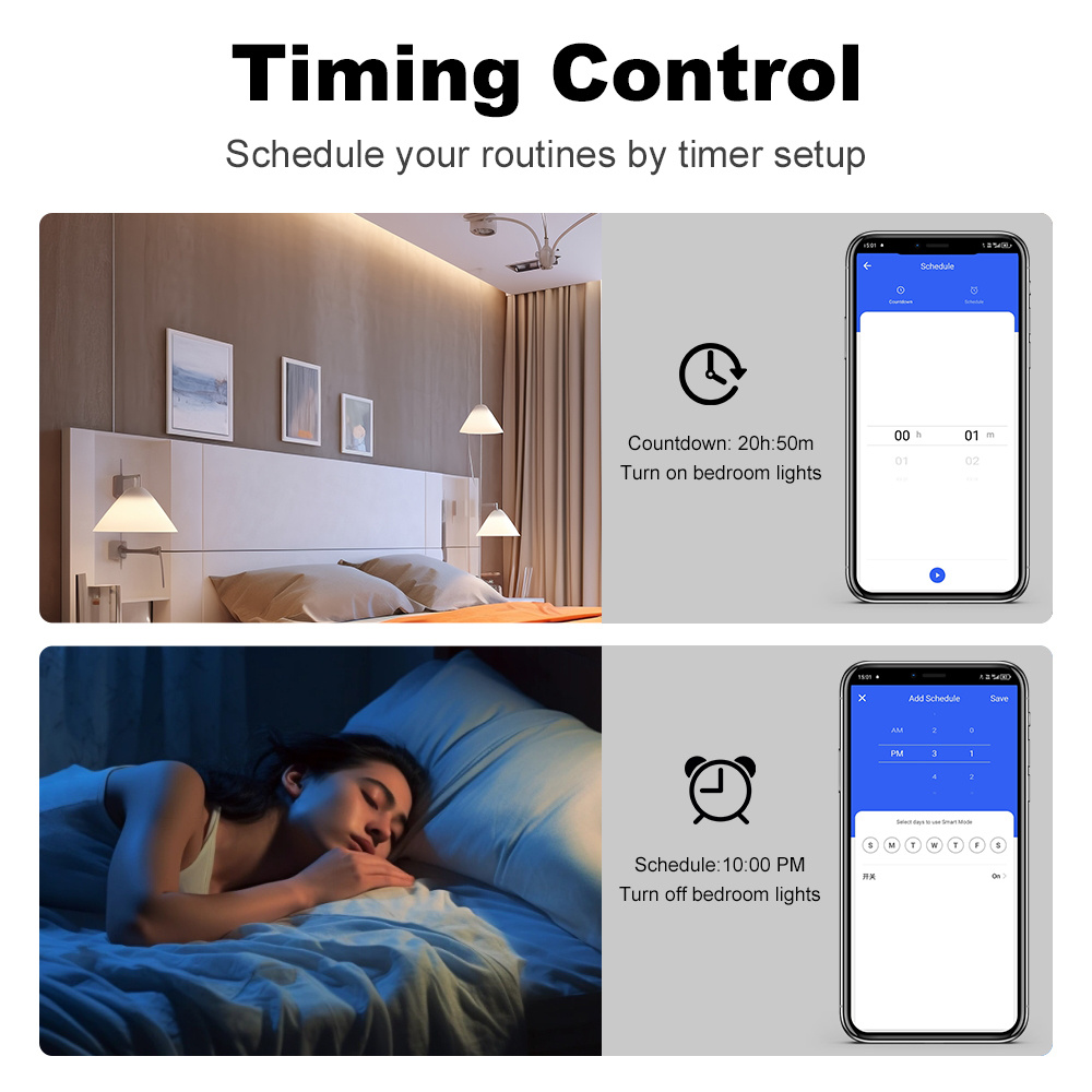 Manhot Smart zigbee Switch No  - مراجعة Smart Home Alexa وسعره