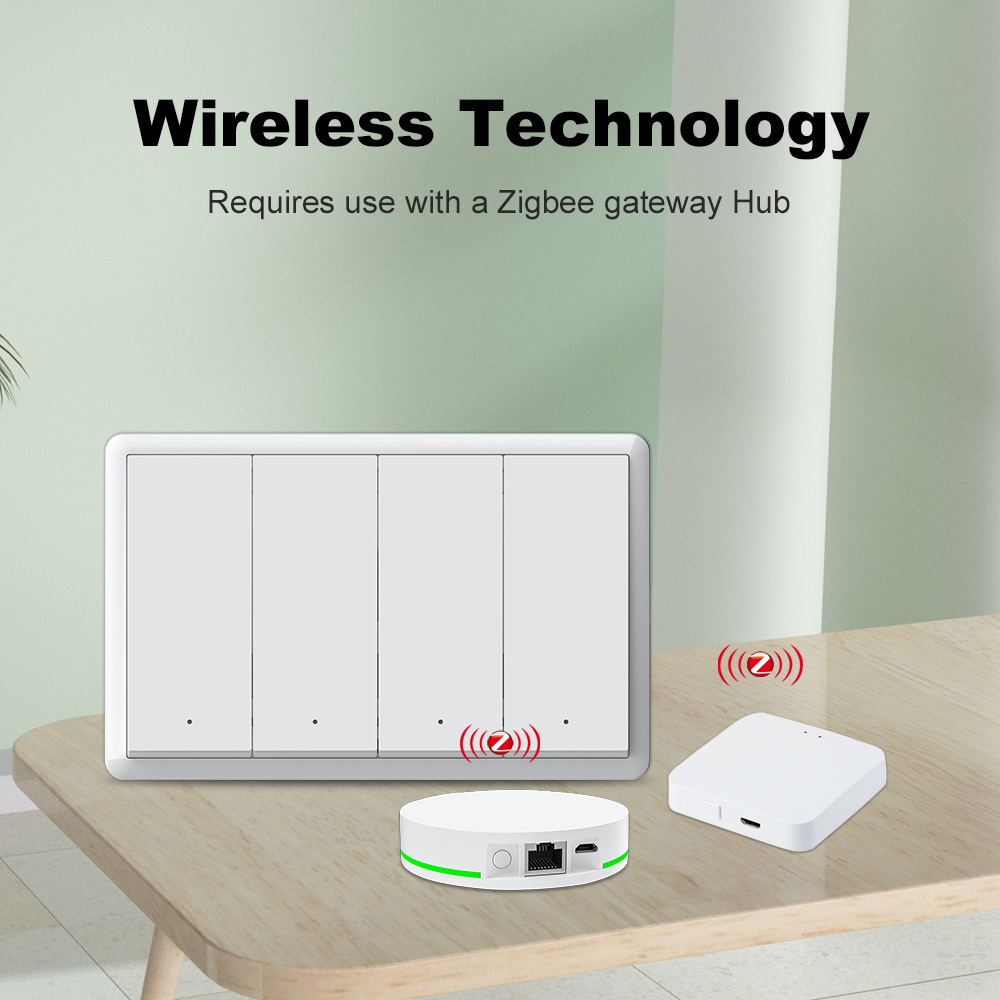 Manhot Smart zigbee Switch No  - مراجعة Smart Home Alexa وسعره