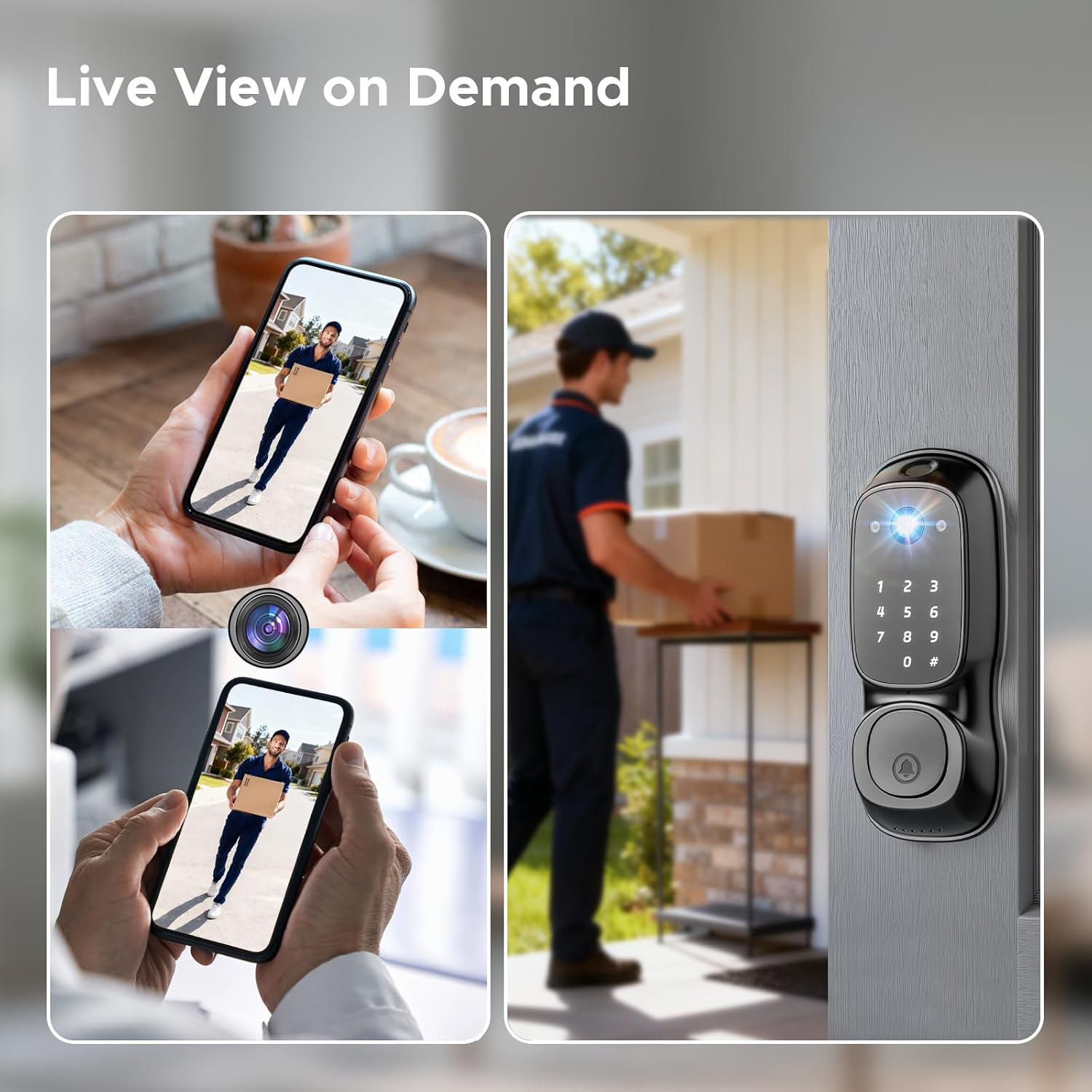 Tuya Wifi Smart Door Lock ‎Cam - مراجعة Smart Door Lock وسعره