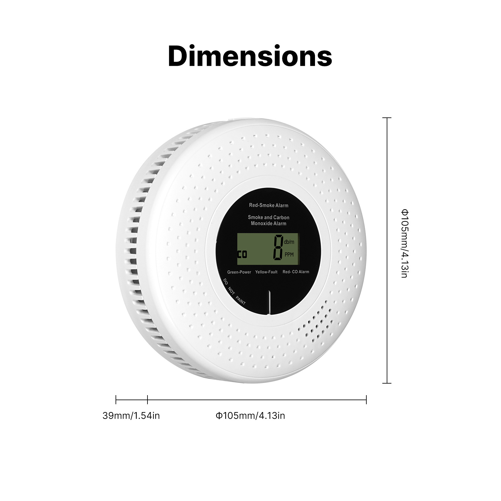 Zigbee Smart Smoke & Carbon Mo - مراجعة Smart Smoke Detector وسعره