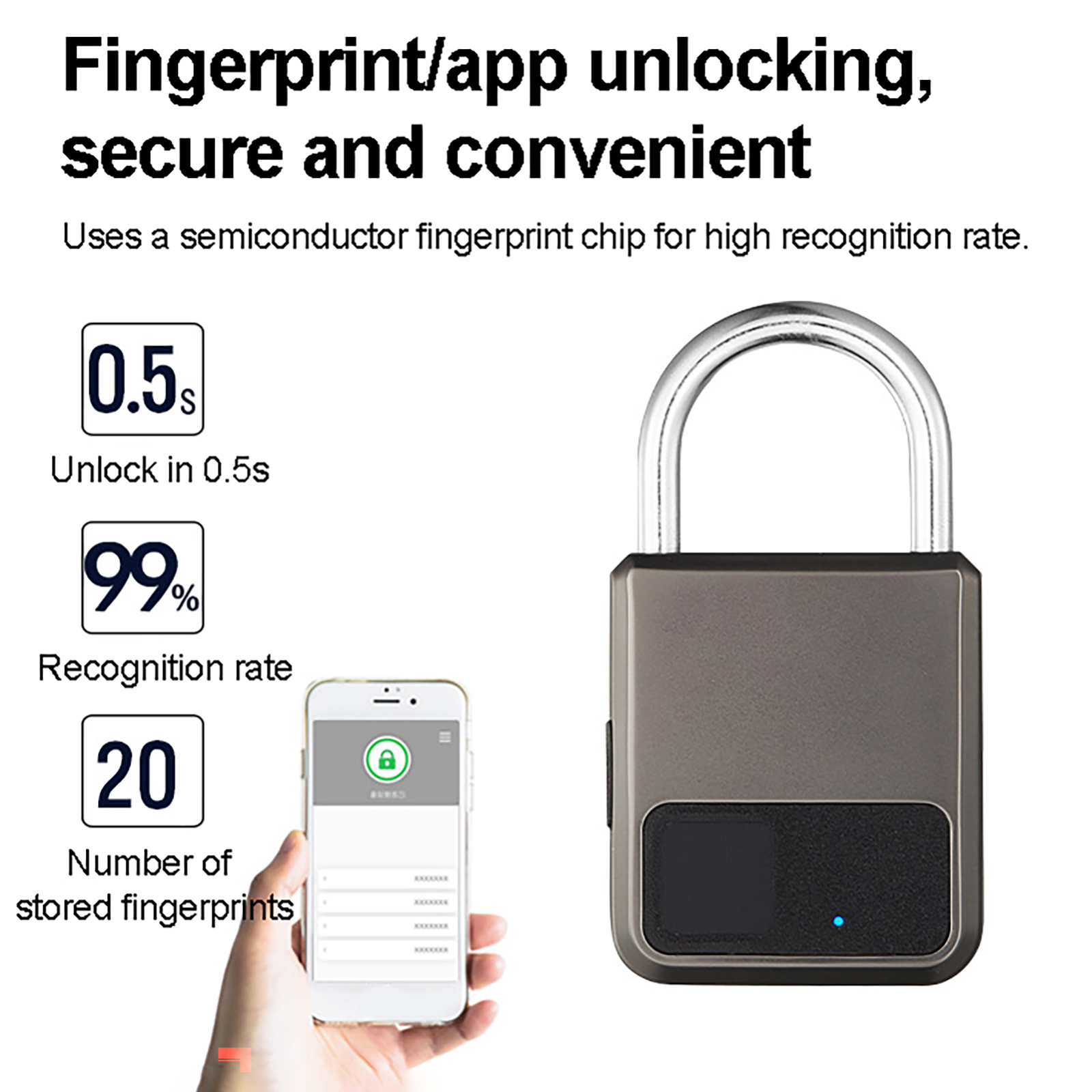 Tuya Smart Padlock 20 Number F - مراجعة Smart Door Lock وسعره
