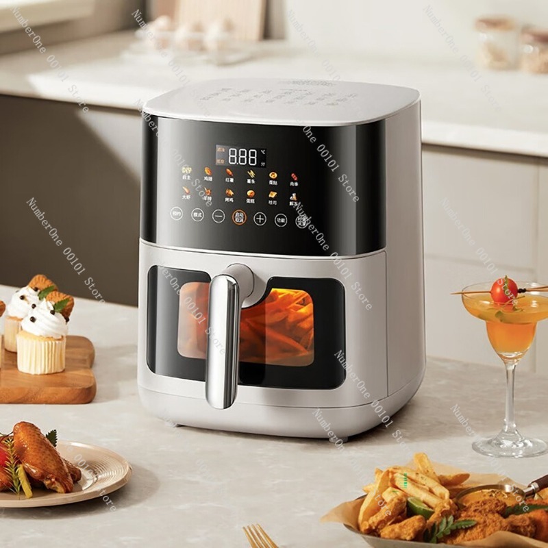 Home Kitchen Visible Air Fryer - مراجعة Smart Home Oven وسعره
