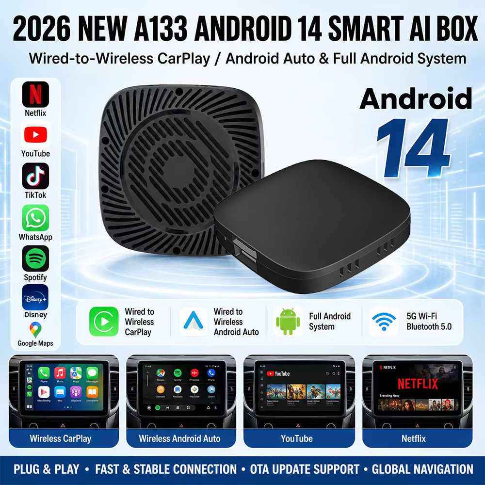 PLAYAIBOX Carplay AI Box Andro - مراجعة Smart Home Tv وسعره