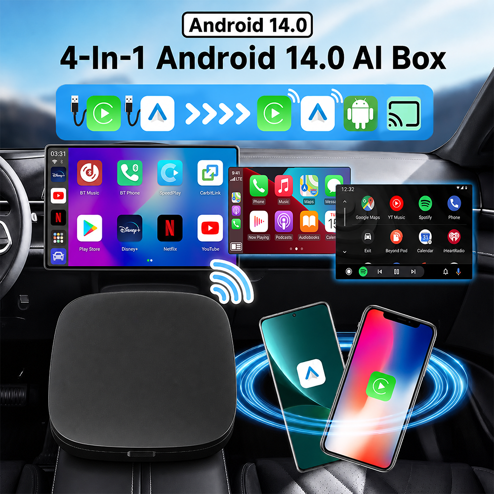PLAYAIBOX Carplay AI Box Andro - مراجعة Smart Home Tv وسعره