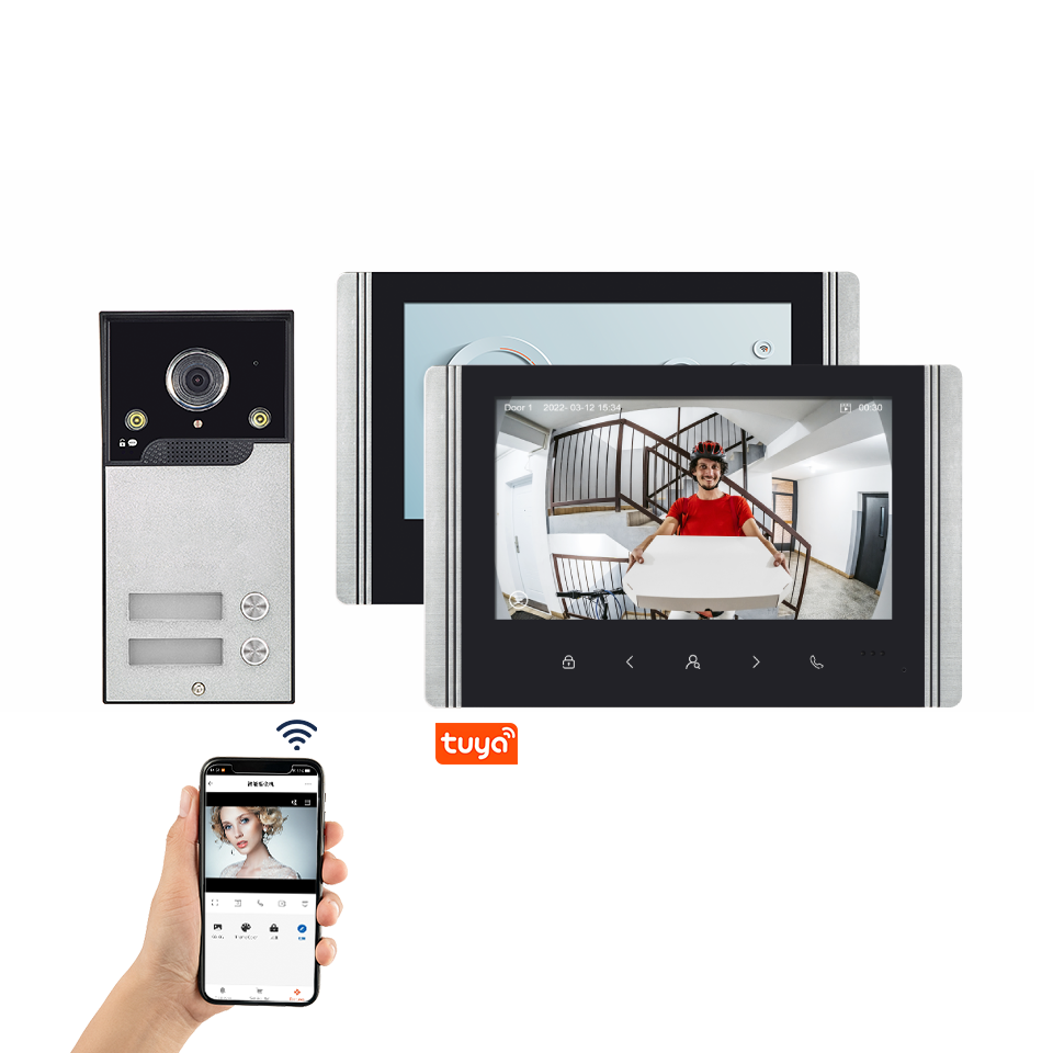 Multi-Family Video Door Phone  - مراجعة Smart Home Video Doorbell App وسعره