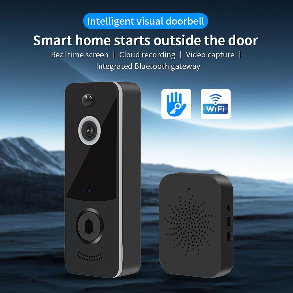 1080P WIFI Video Doorbell TTLO - مراجعة Smart Home Video Doorbell App وسعره