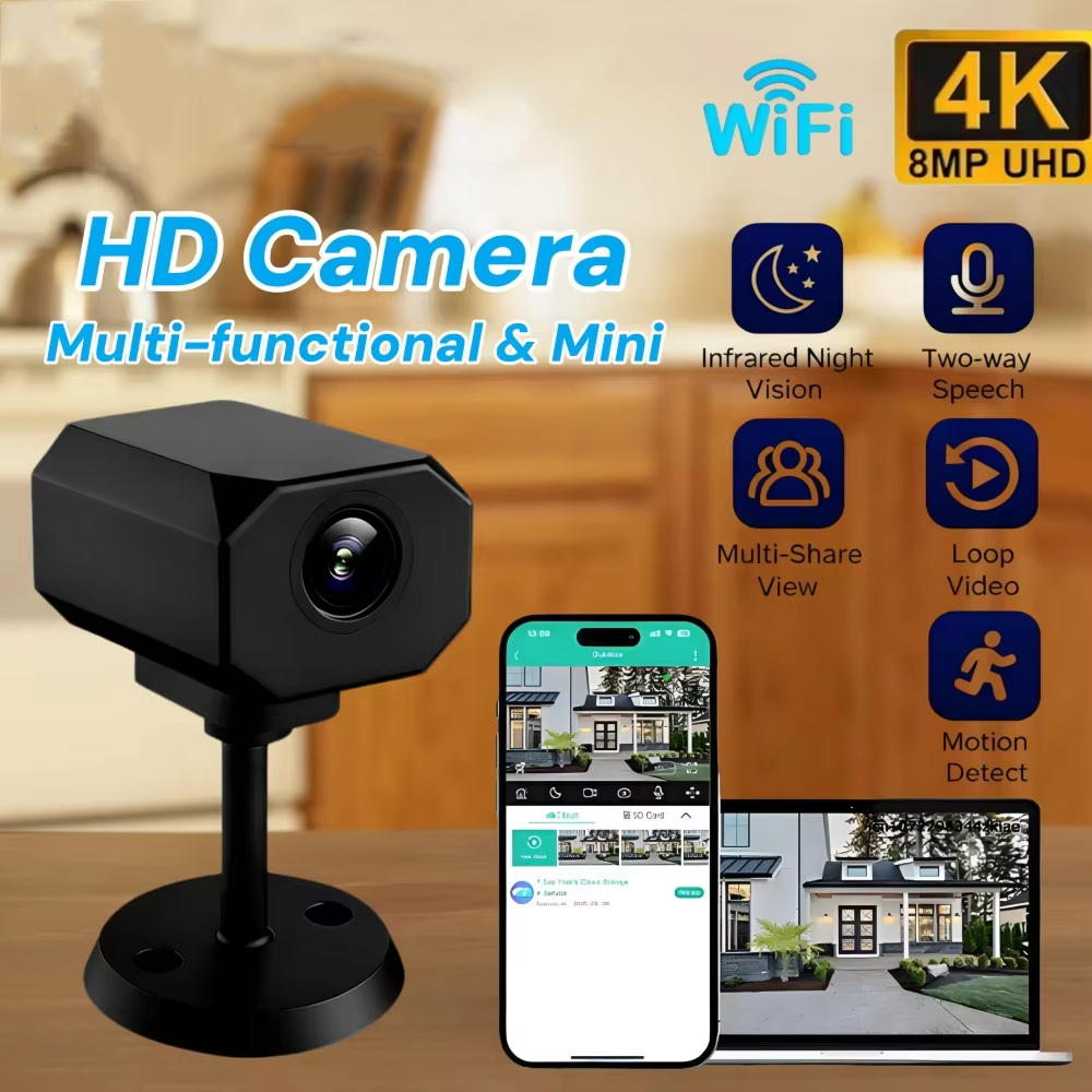 4K HD WiFi Security Camera for - مراجعة Smart Home Simple وسعره