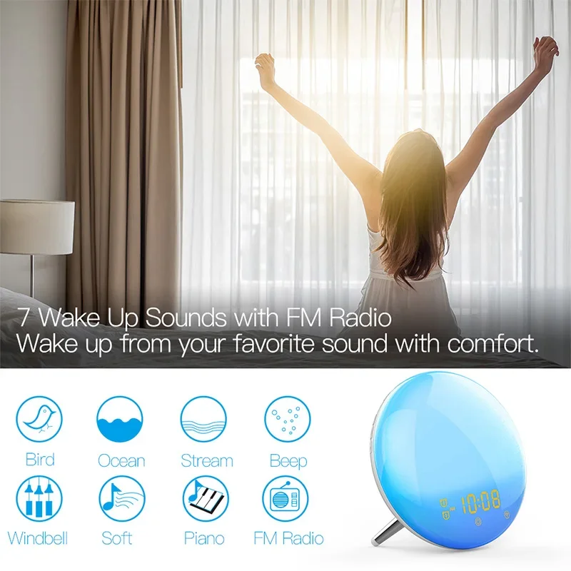 WiFi Tuya Smart Life Wake Up L - مراجعة Smart Home Simulation وسعره