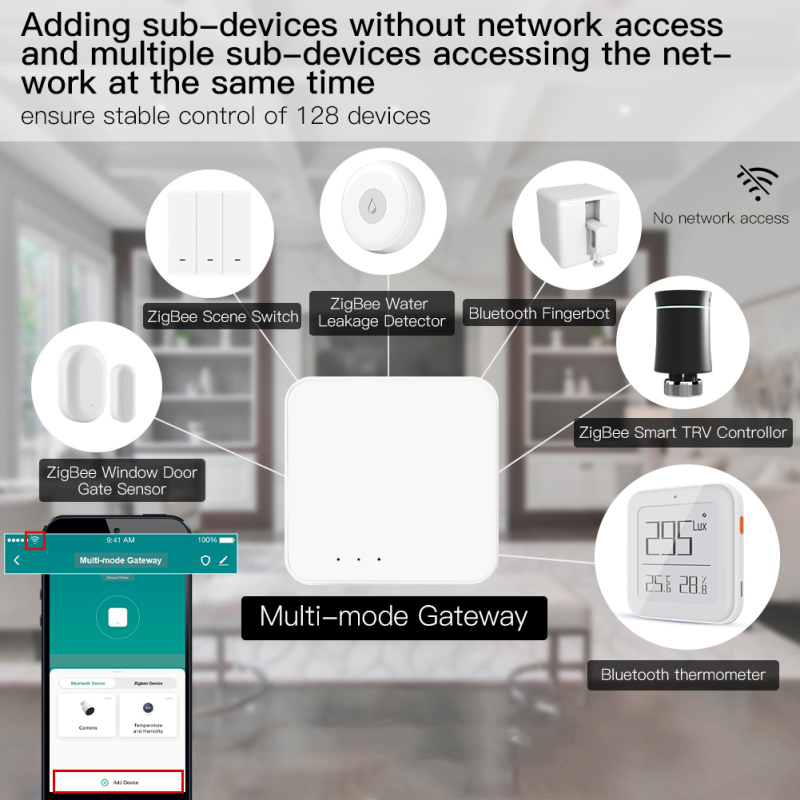 Tuya Smart Gateway Hub Multi-m - مراجعة Smart Home Full System وسعره