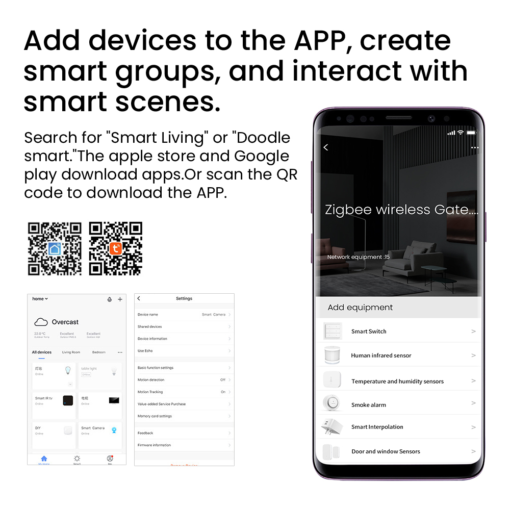 Tuya Smart Gateway Hub Multi-m - مراجعة Smart Home Full System وسعره