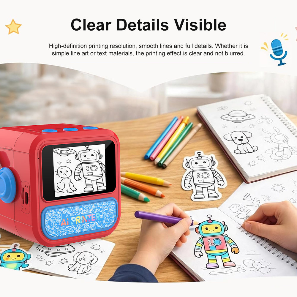 Smart AI Voice Mini Thermal Pr - مراجعة Smart Home Simple وسعره