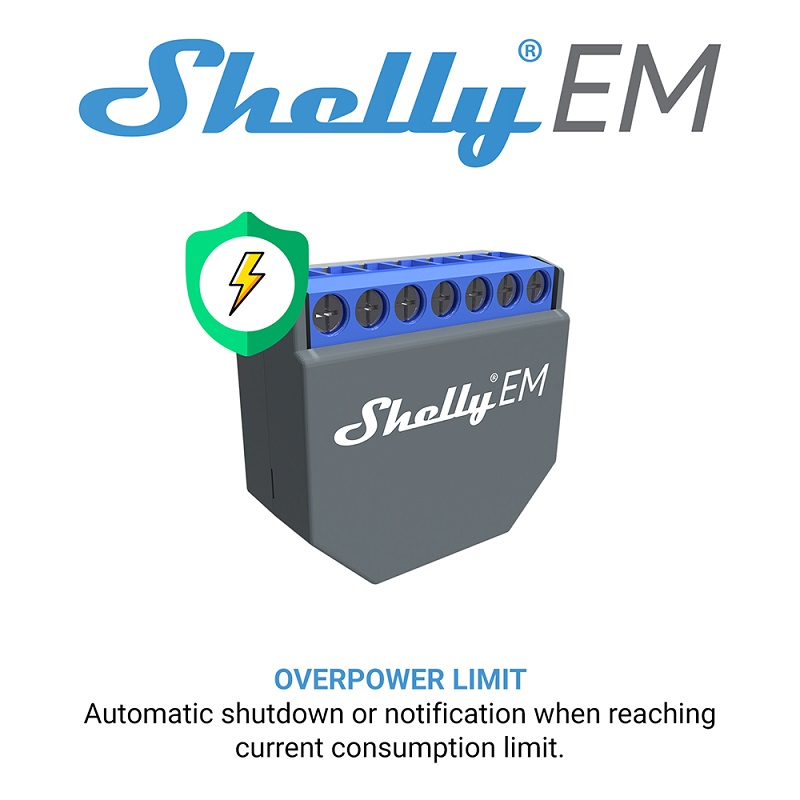 SHELLY EM Wifi Smart Life Cont - مراجعة Smart Home Alexa وسعره