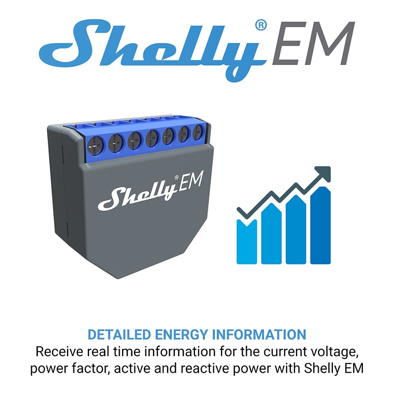 SHELLY EM Wifi Smart Life Cont - مراجعة Smart Home Alexa وسعره