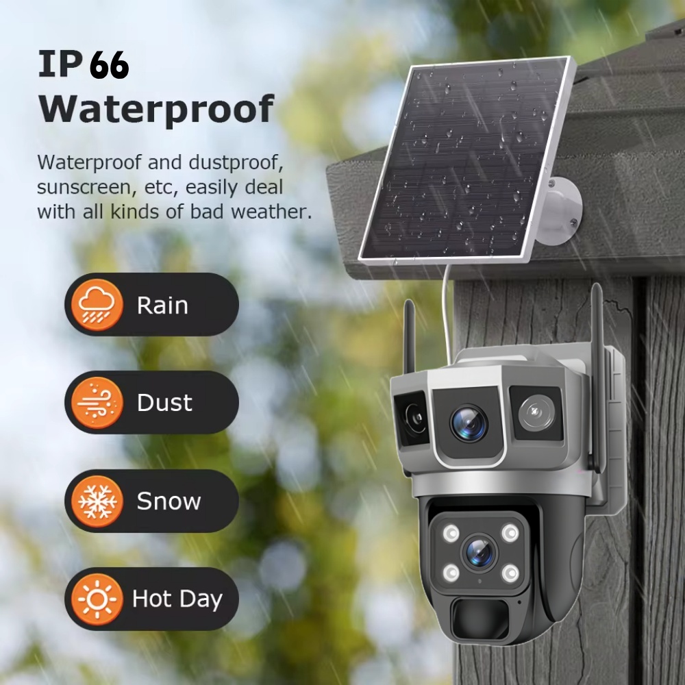 4G Camera Outdoor Solar Survei - مراجعة Smart Home Security System وسعره