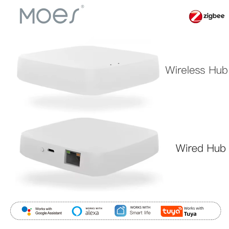 Moes Tuya ZigBee 3.0 Smart Gat - مراجعة Smart Home Full System وسعره