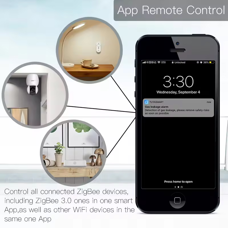 Moes Tuya ZigBee 3.0 Smart Gat - مراجعة Smart Home Full System وسعره