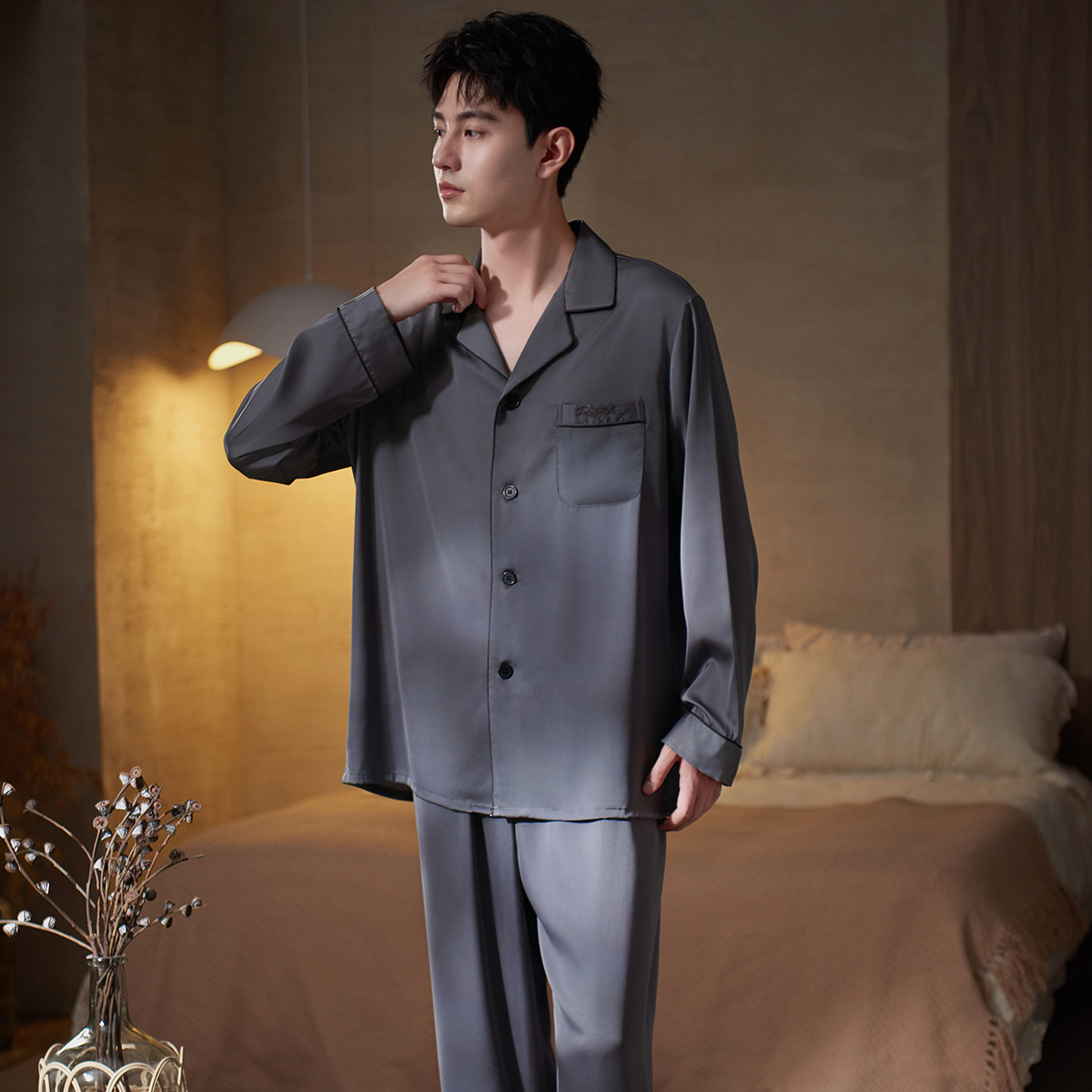 Men's spring and autumn ice si - مراجعة Smart Home Simulation وسعره