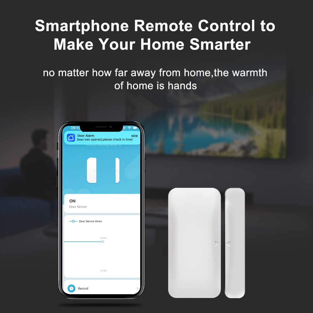 Tuya Zigbee Wireless Door Wind - مراجعة Smart Home Full System وسعره