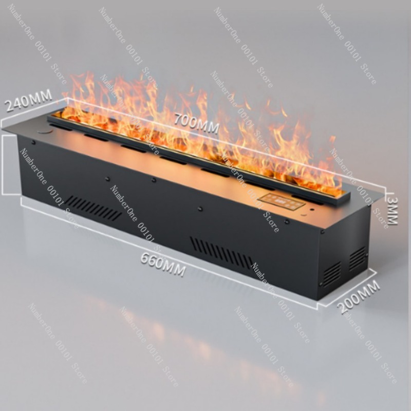 Smart Atomized Fireplace with  - مراجعة Smart Home Simulation وسعره