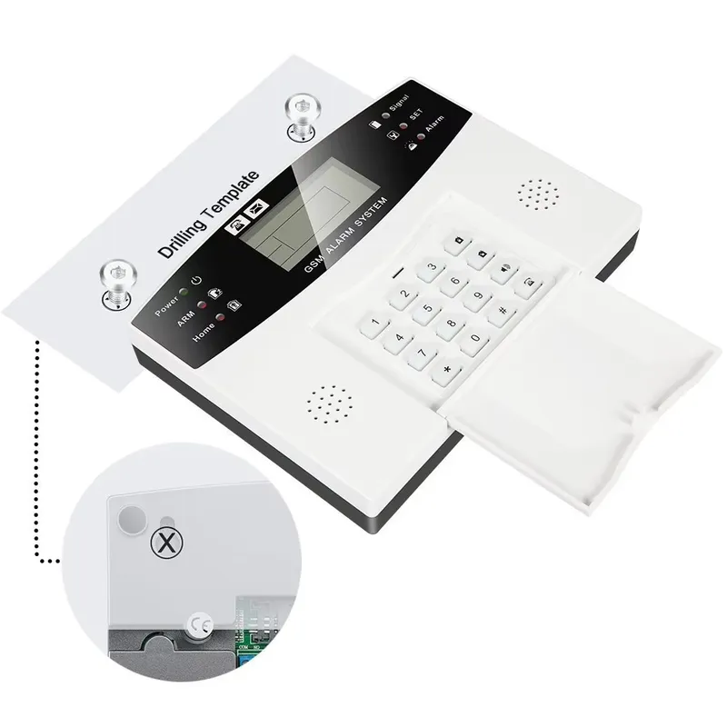 House Burglar Alarm Kit Auto D - مراجعة Smart Home Remote وسعره