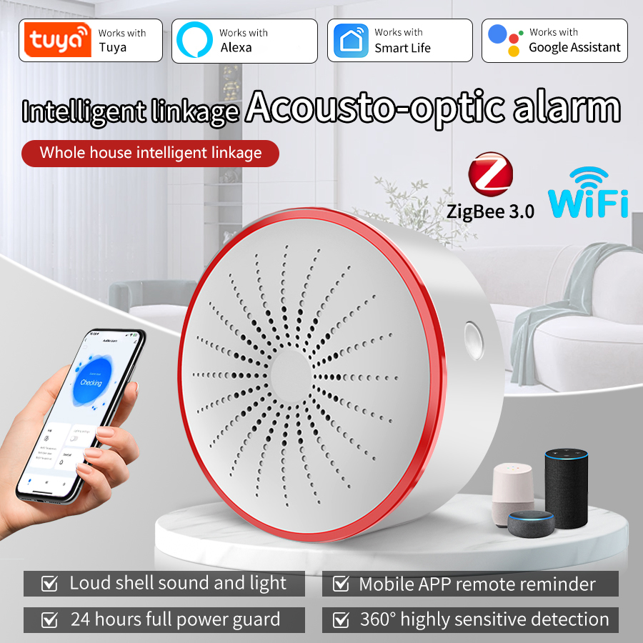 Tuya WiFi ZigBee Smart Alarm S - مراجعة Smart Home Full System وسعره