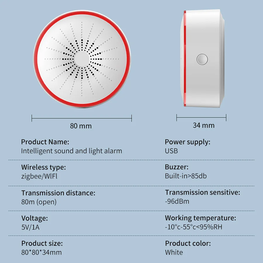 Tuya WiFi ZigBee Smart Alarm S - مراجعة Smart Home Full System وسعره