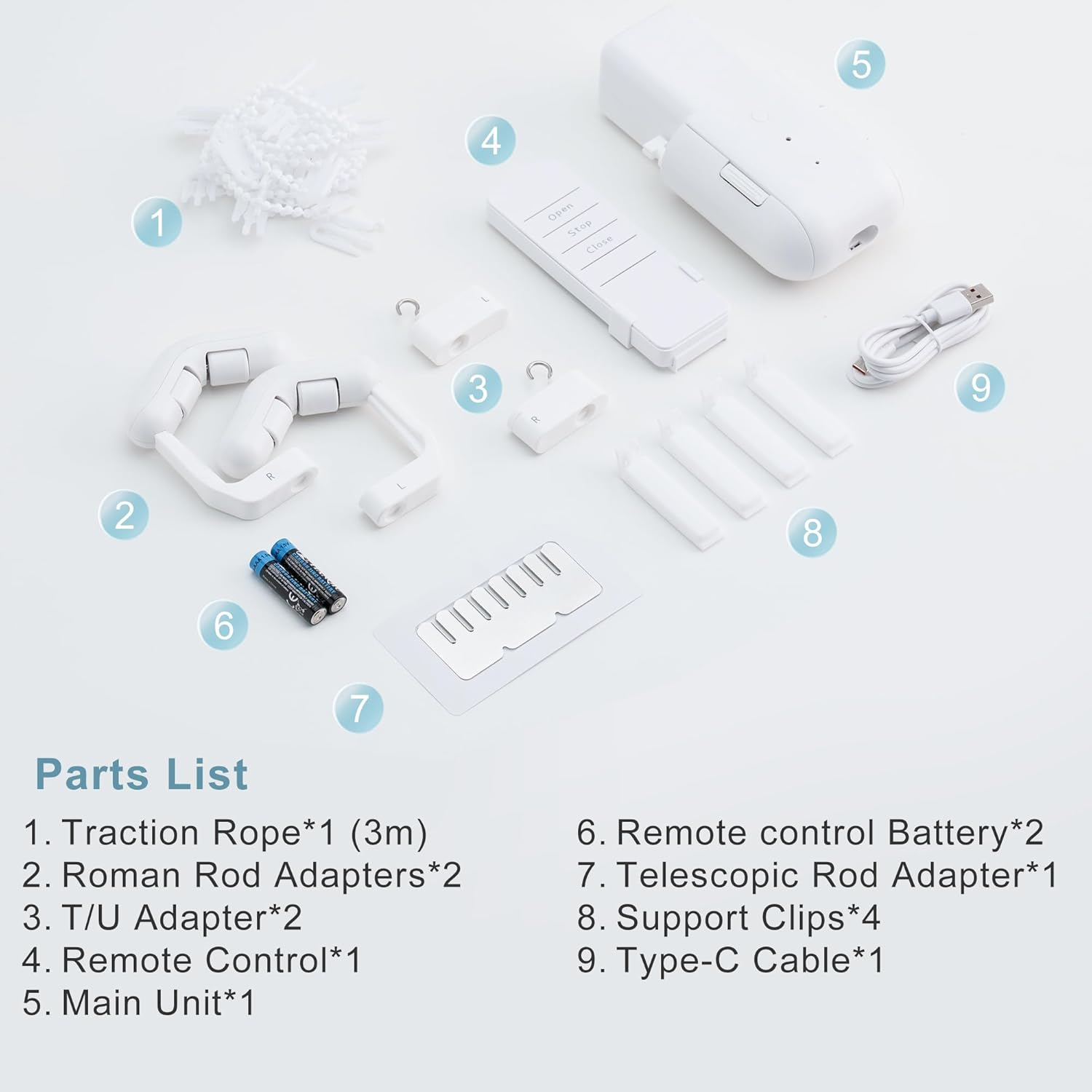 Smart Curtain Motor with Remot - مراجعة Smart Home Remote وسعره