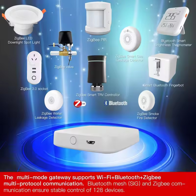 MOES Tuya ZigBee3.0 Smart Hub, - مراجعة Smart Home Full System وسعره