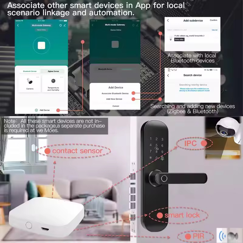 MOES Tuya ZigBee3.0 Smart Hub, - مراجعة Smart Home Full System وسعره