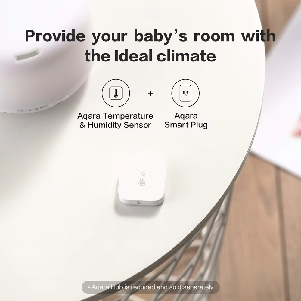 Aqara Temperature Sensor Smart - مراجعة Smart Home Os وسعره