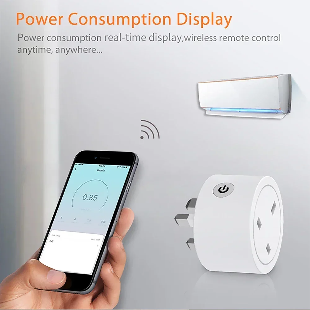 Zigbee Smart Plug 16A UK Socke - مراجعة Smart Home Zigbee Gateway وسعره