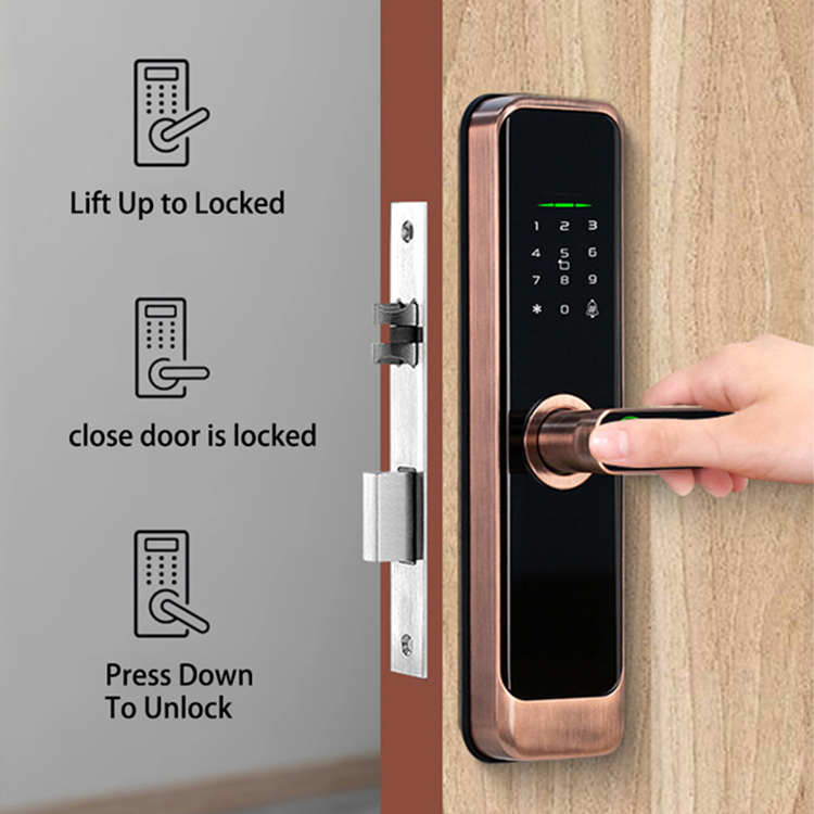 Digital Smart Doorlock Passcod - مراجعة Smart Door Lock وسعره