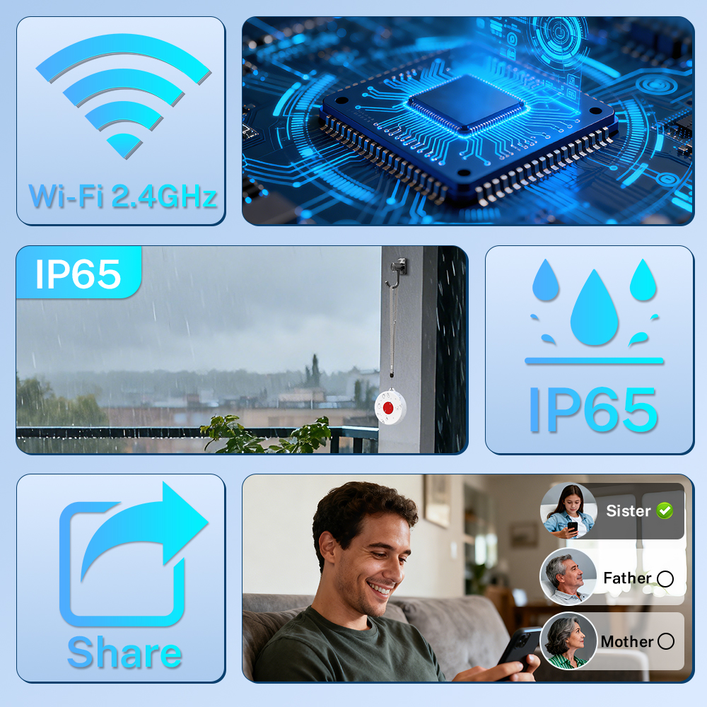 Tuya ZigBee Smart Button IP65  - مراجعة Smart Home Remote وسعره