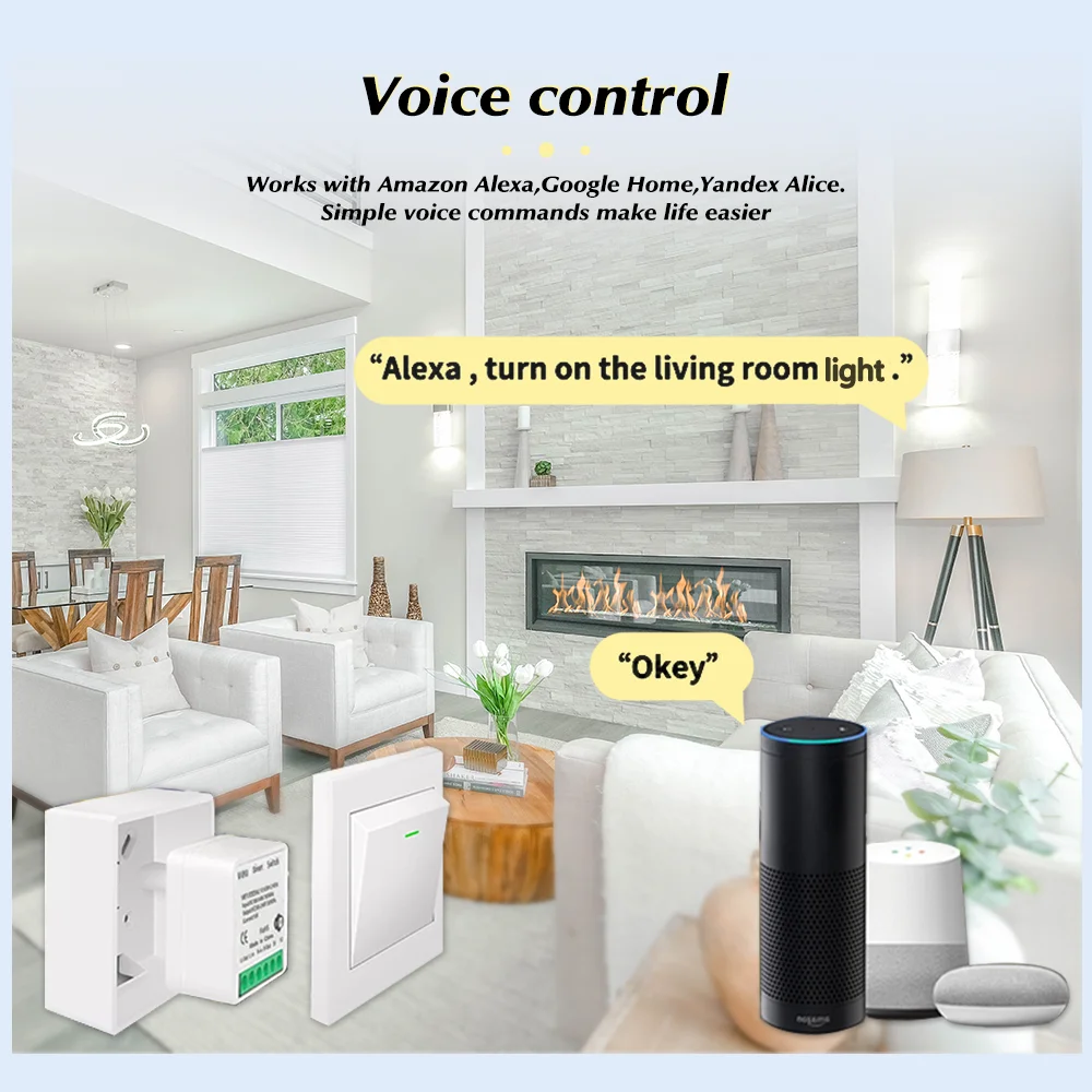 For Tuya Mini Smart WiFi Switc - مراجعة Smart Home Simple وسعره