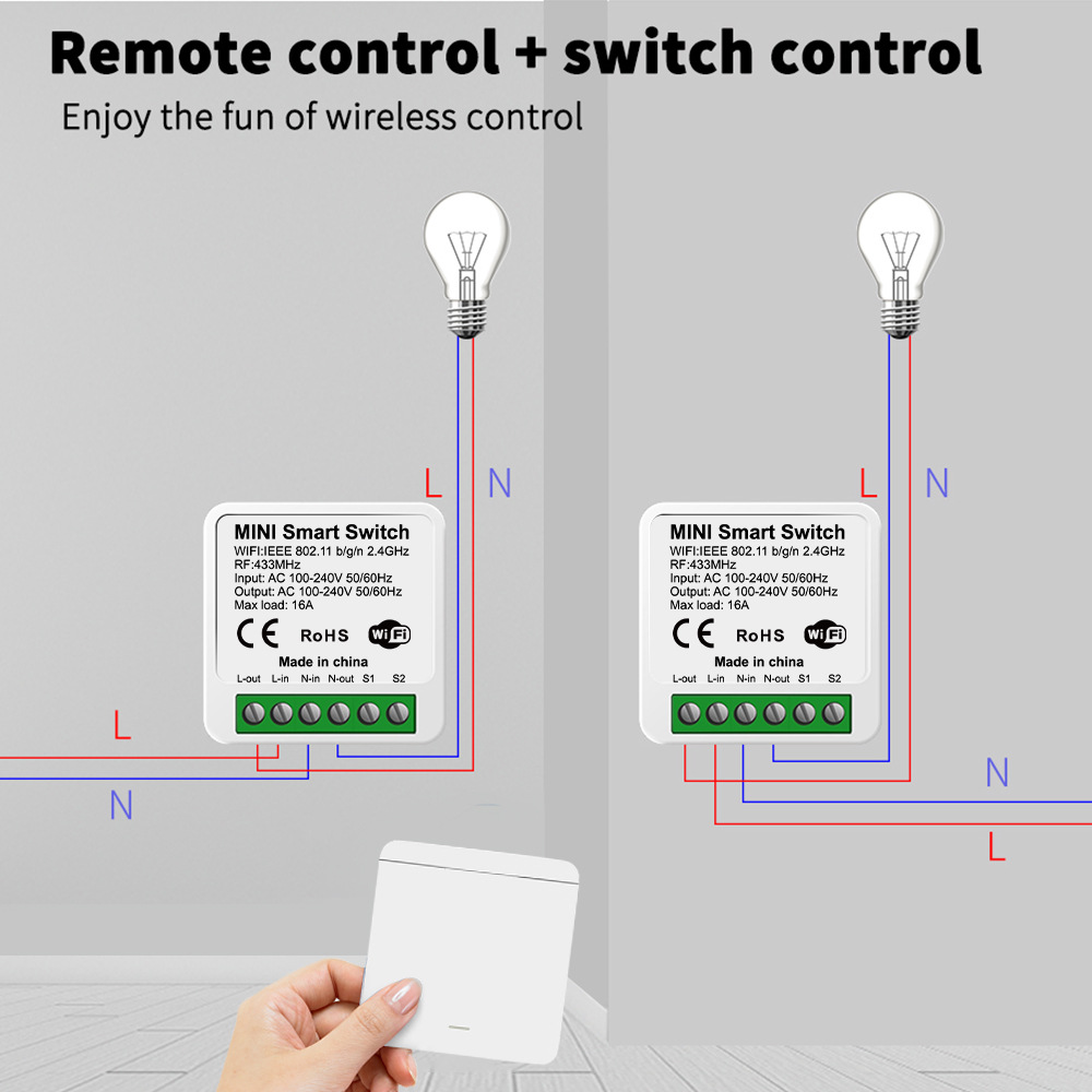 Tuya WiFi Smart Light Switch S - مراجعة Smart Home Alexa وسعره