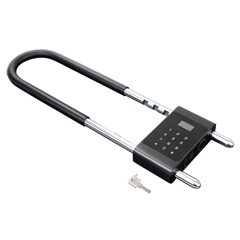 Fingerprint U-Type Lock Electr - مراجعة Smart Door Lock وسعره