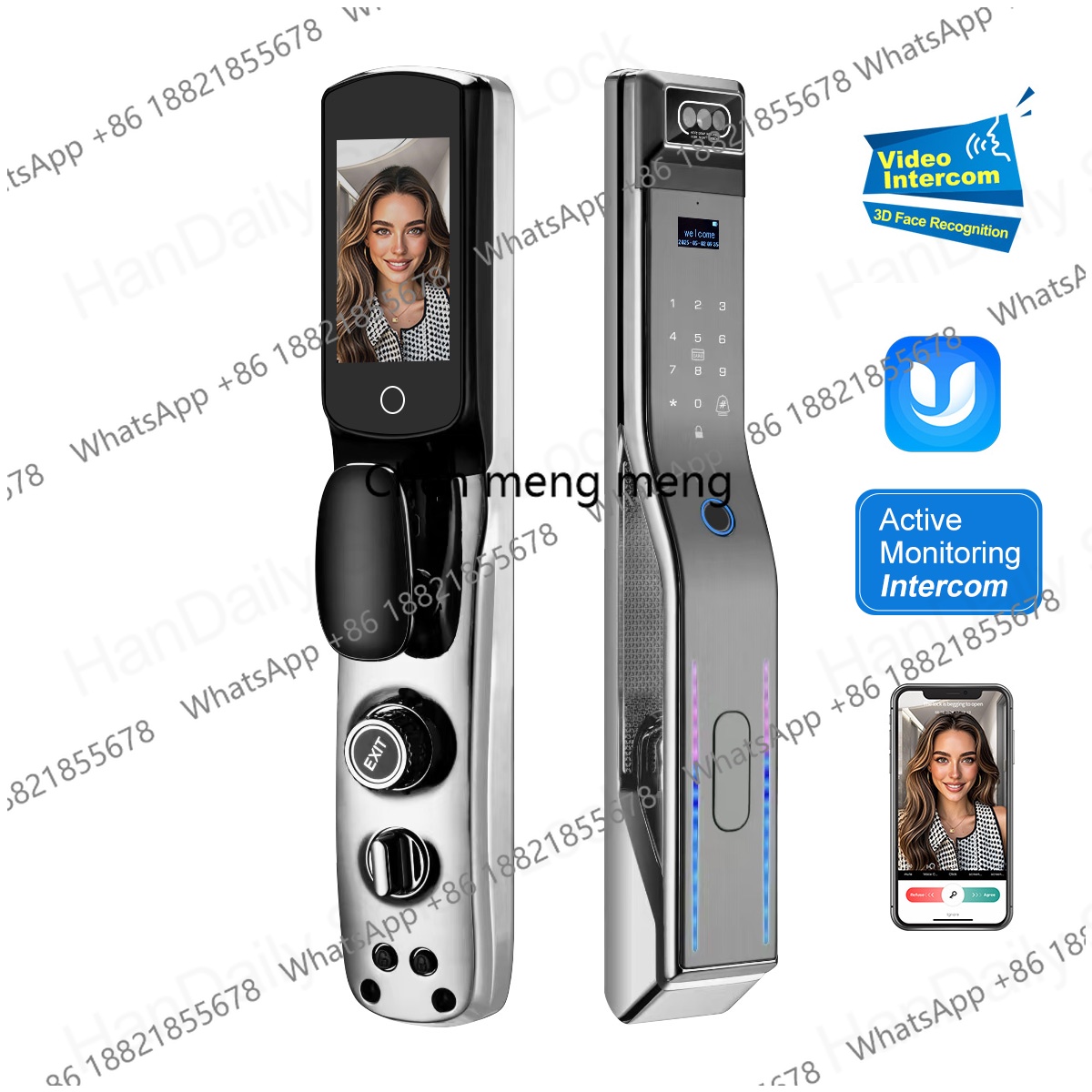 Handaily Usmart Go App Remote  - مراجعة Smart Home Video Doorbell App وسعره