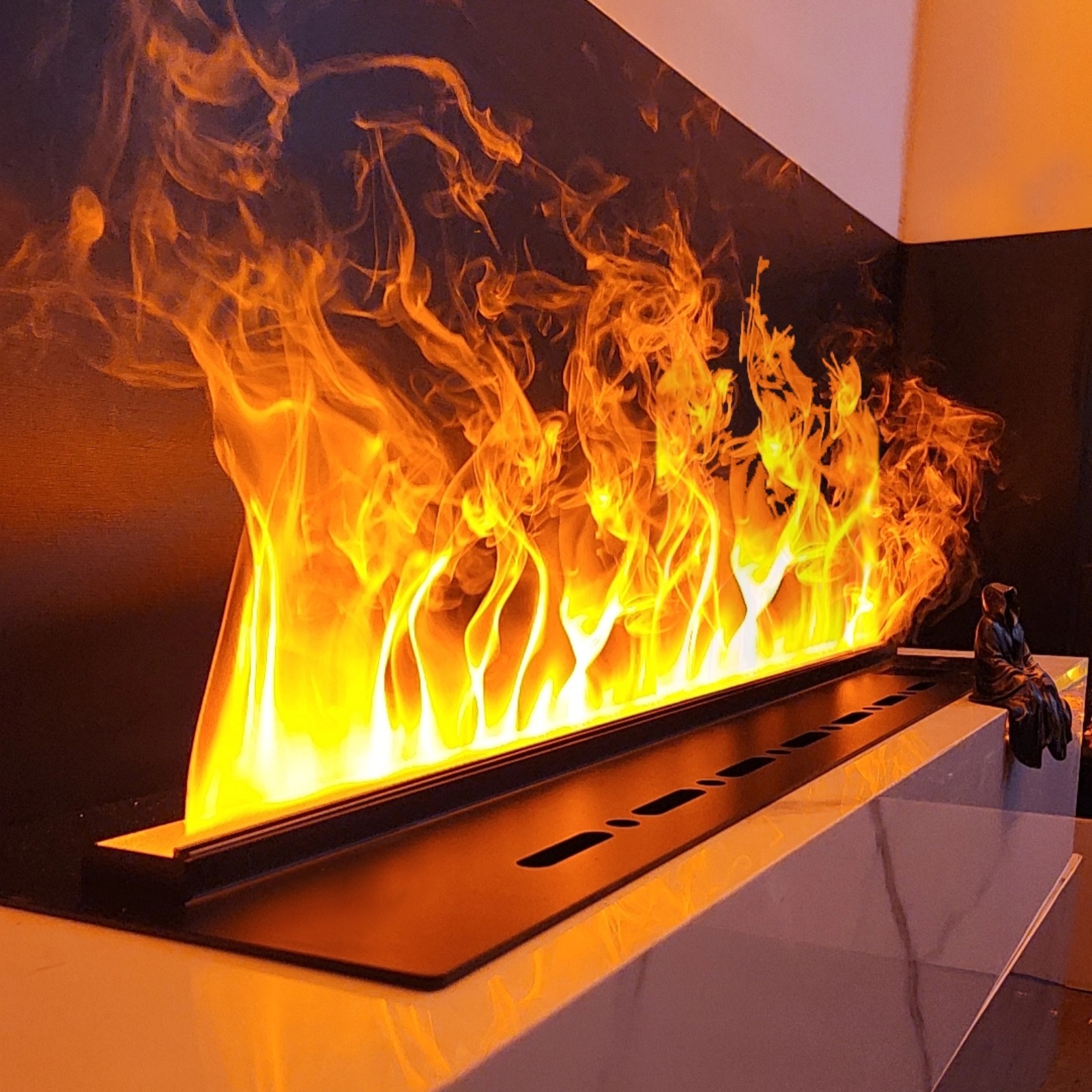 Smart 3D Atomized Fireplace LE - مراجعة Smart Home Simulation وسعره