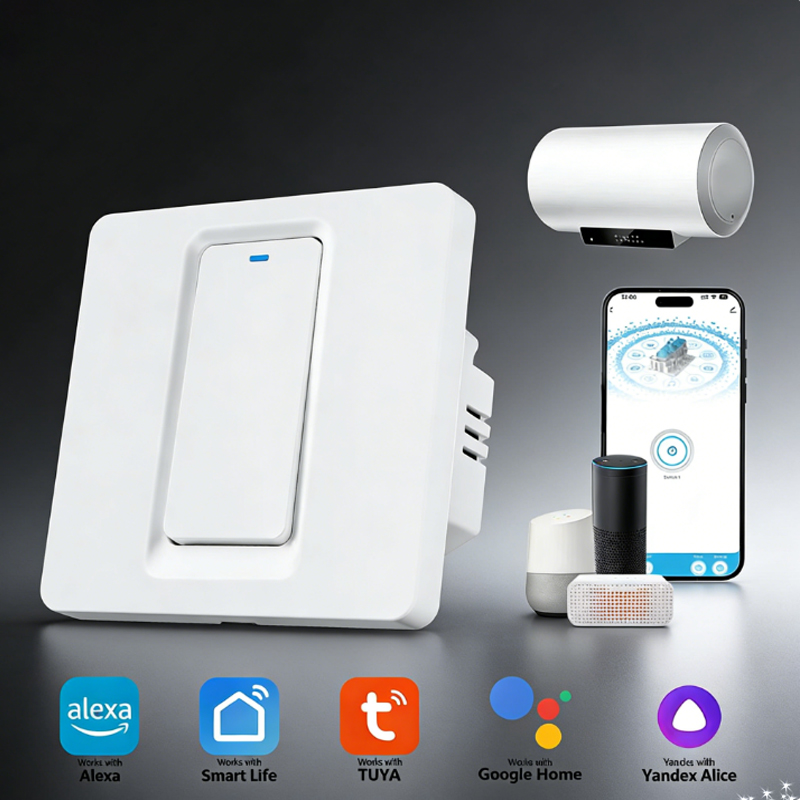 Smart Water Heater Switch/WiFi - مراجعة Smart Home Alexa وسعره