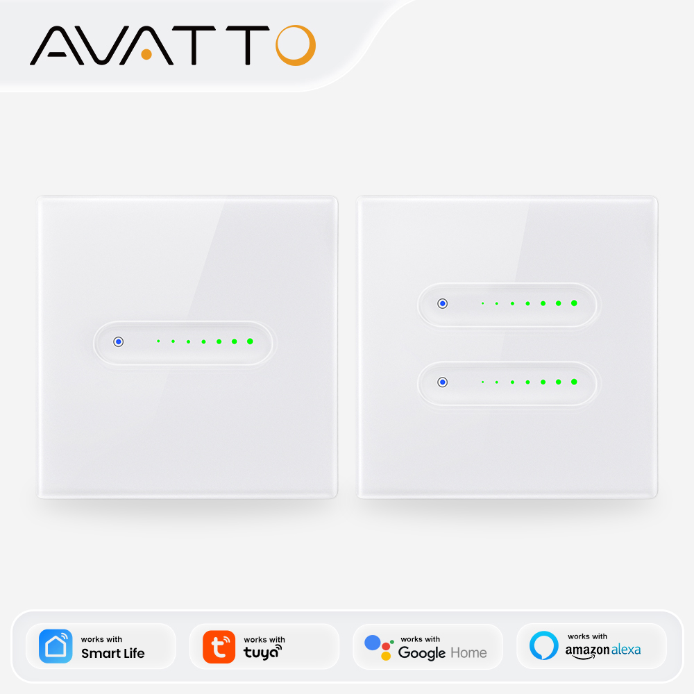 AVATTO WiFi 1/2 Gang Smart Dim - مراجعة Smart Home Alexa وسعره