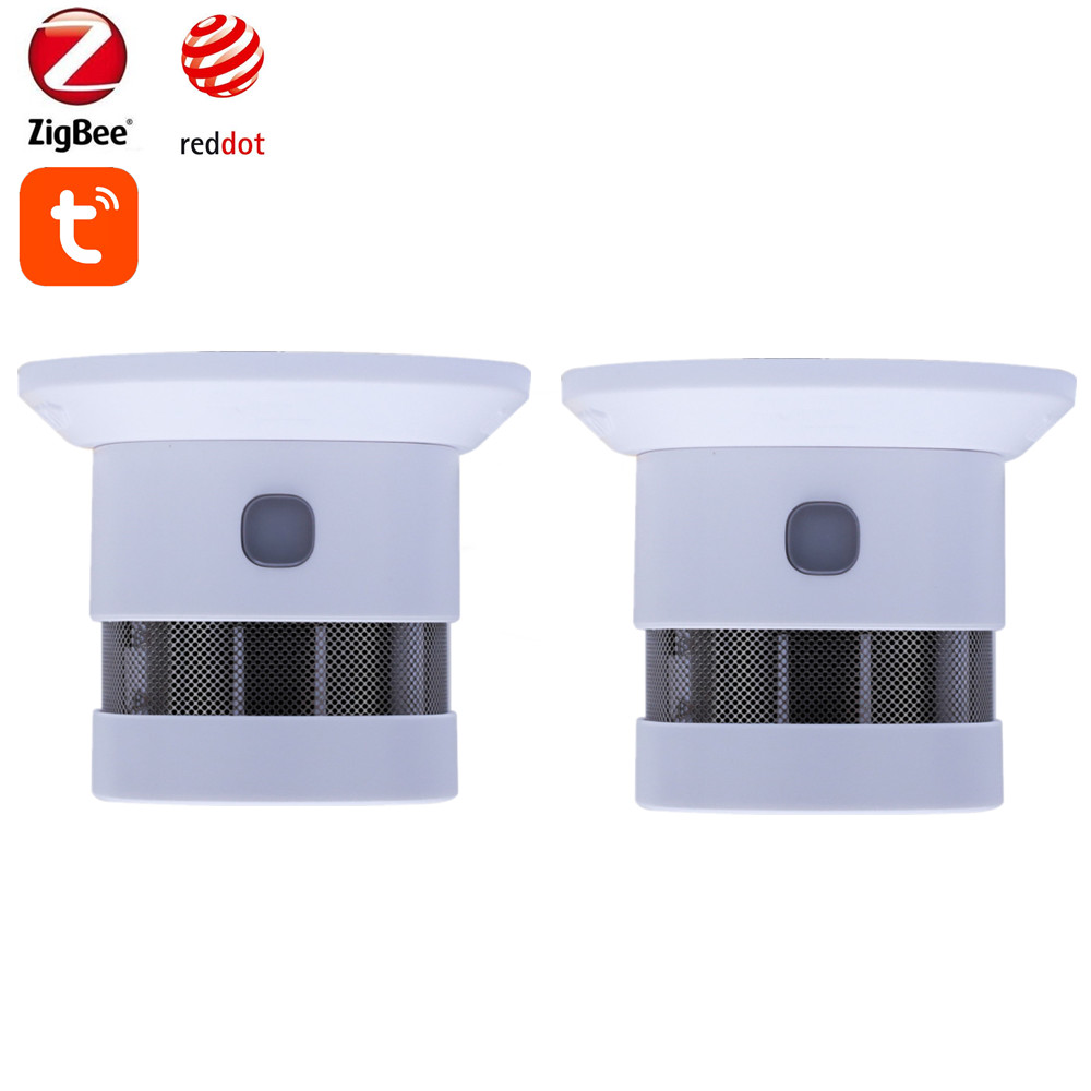 Tuya Smart Zigbee Smoke Detect - مراجعة Smart Smoke Detector وسعره