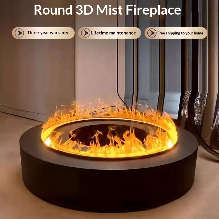 Round Dual-Flame Decorative Si - مراجعة Smart Home Simulation وسعره