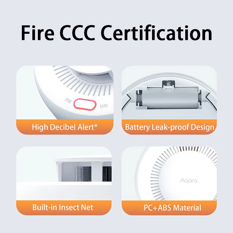 Original Aqara Smoke Detector  - مراجعة Smart Smoke Detector وسعره