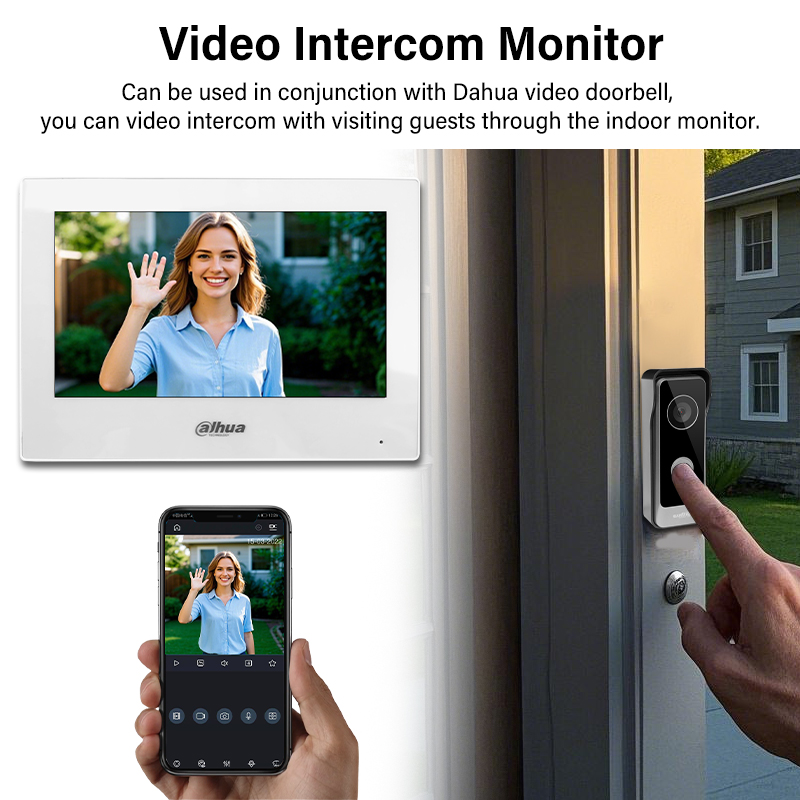 Dahua 2-Wire WiFi Indoor Monit - مراجعة Smart Home Full System وسعره